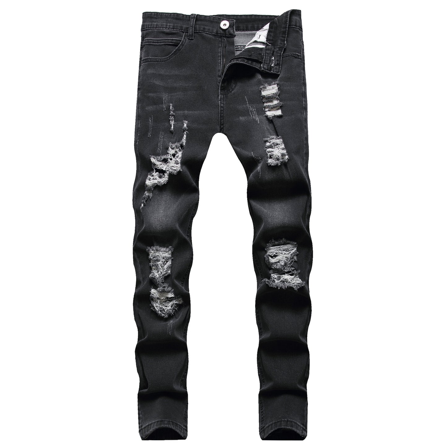 Jacob – Men's Distressed Slim Fit Jeans