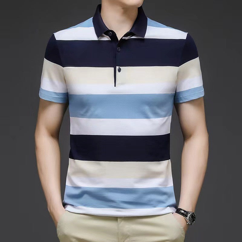 William - Men's Summer Striped Polo Shirt