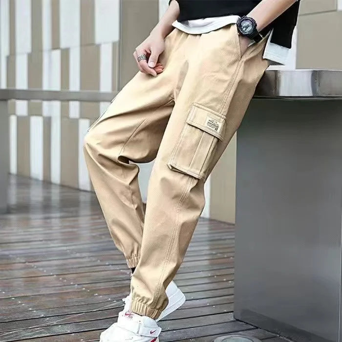 Marcus – Men's Trendy Hip Hop Wide-Leg Workwear Pants