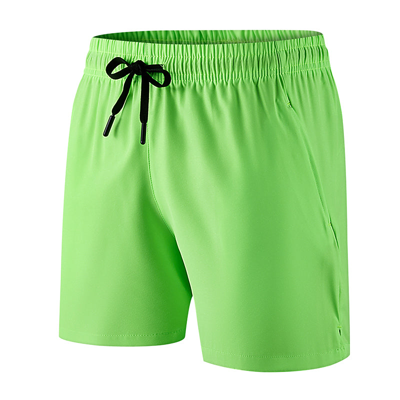 Landon - Men's and Women's Zippered Sports Shorts