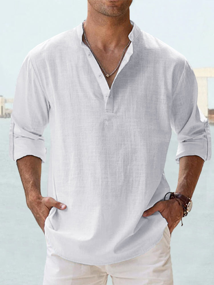 Benedict - Casual Linen Shirt