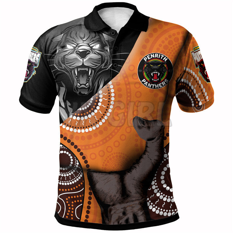 Connor – Men's 3D Printed ANZAC Memorial Polo Shirt