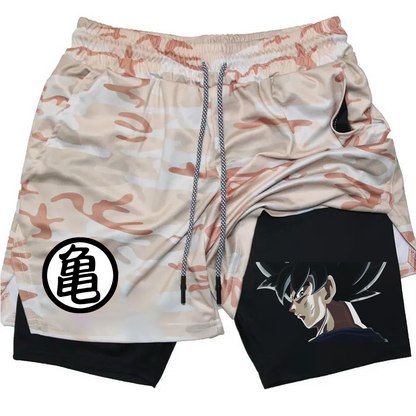 Alex – Summer Quick Dry Versatile Men's Anime Print Shorts