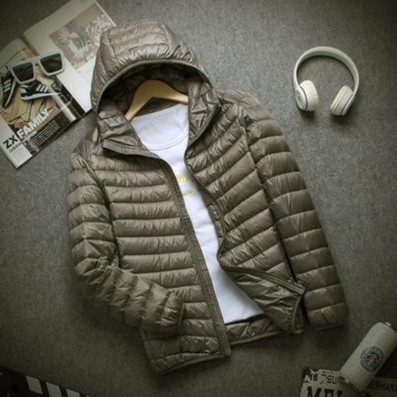 Matthew - Men's Fashion Hooded Slim Down Jacket