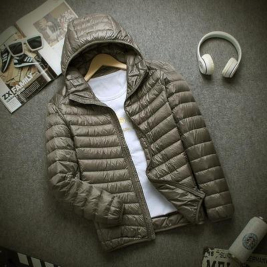 Matthew - Men's Fashion Hooded Slim Down Jacket