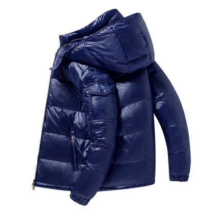 Nathan - Men's Shiny Winter Puffer Jacket