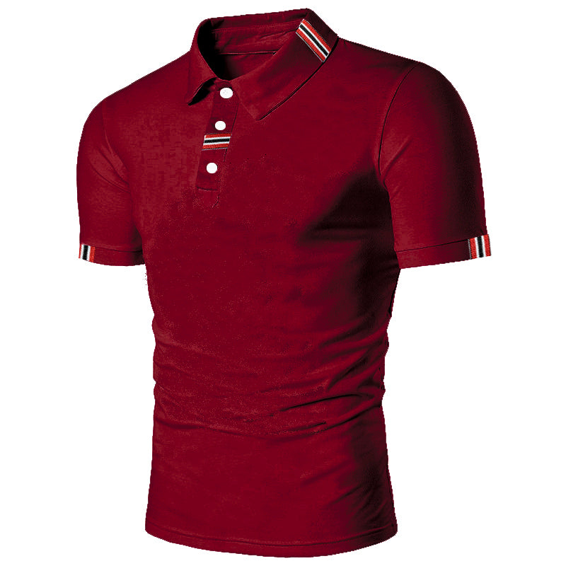 Tristan - Men's Short-Sleeved Fashion Polo Shirt - Casual Essential