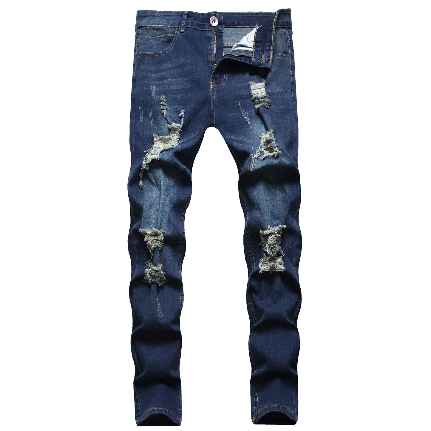 Jacob – Men's Distressed Slim Fit Jeans