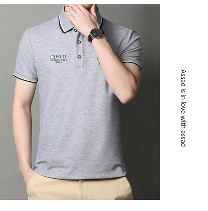 Edward - Men's Embroidered Breathable Polo Shirt