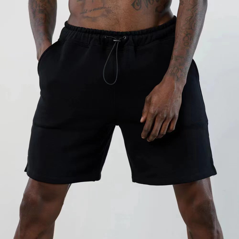 Caleb – Men's Cotton Casual Gym Shorts