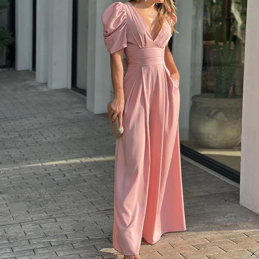 Evangeline - Elegant Long Jumpsuit