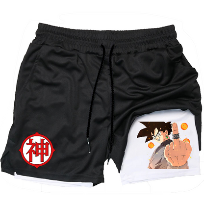 Alex – Summer Quick Dry Versatile Men's Anime Print Shorts