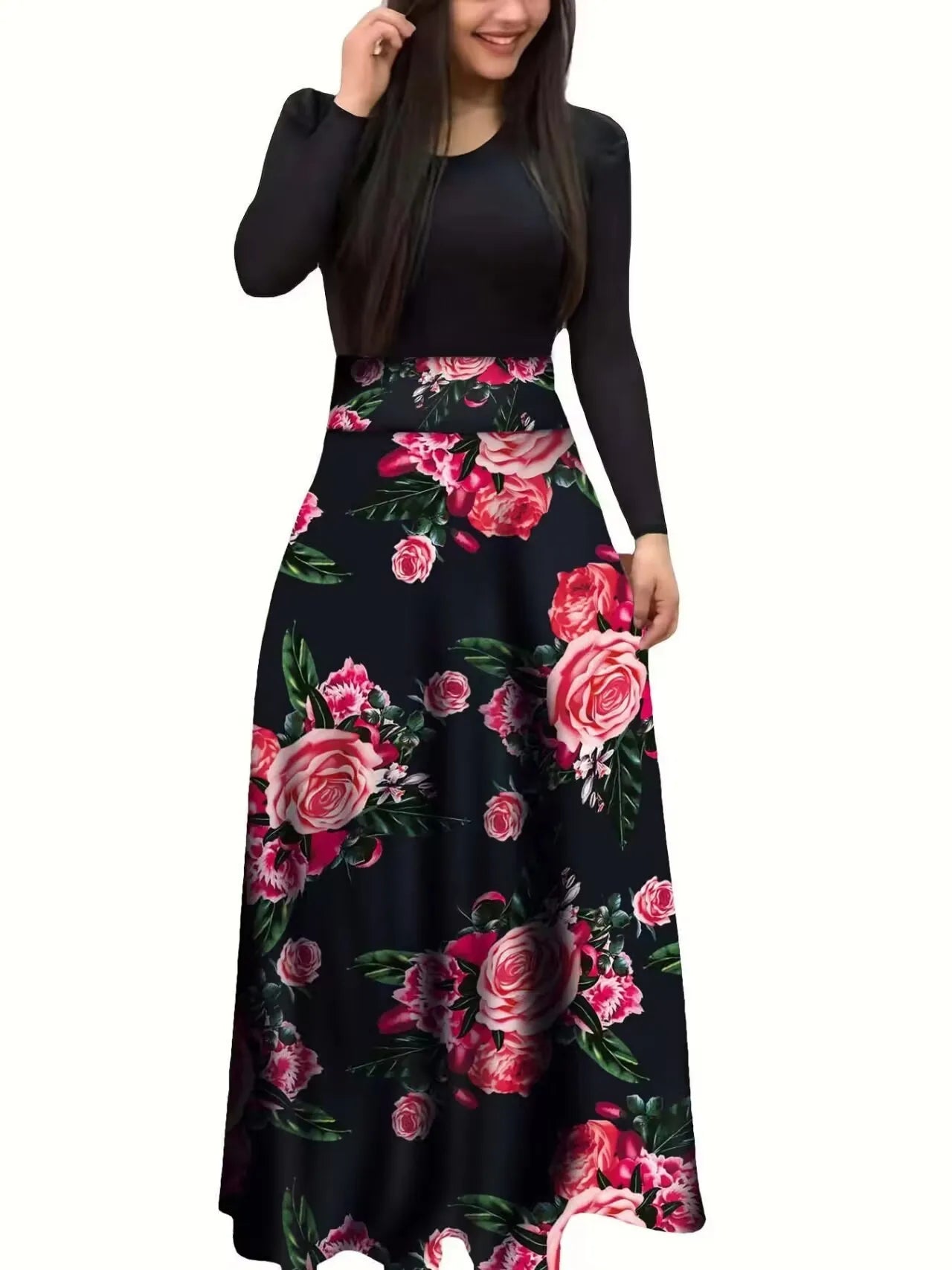 Vivienne - Graceful Midi Dress for Women