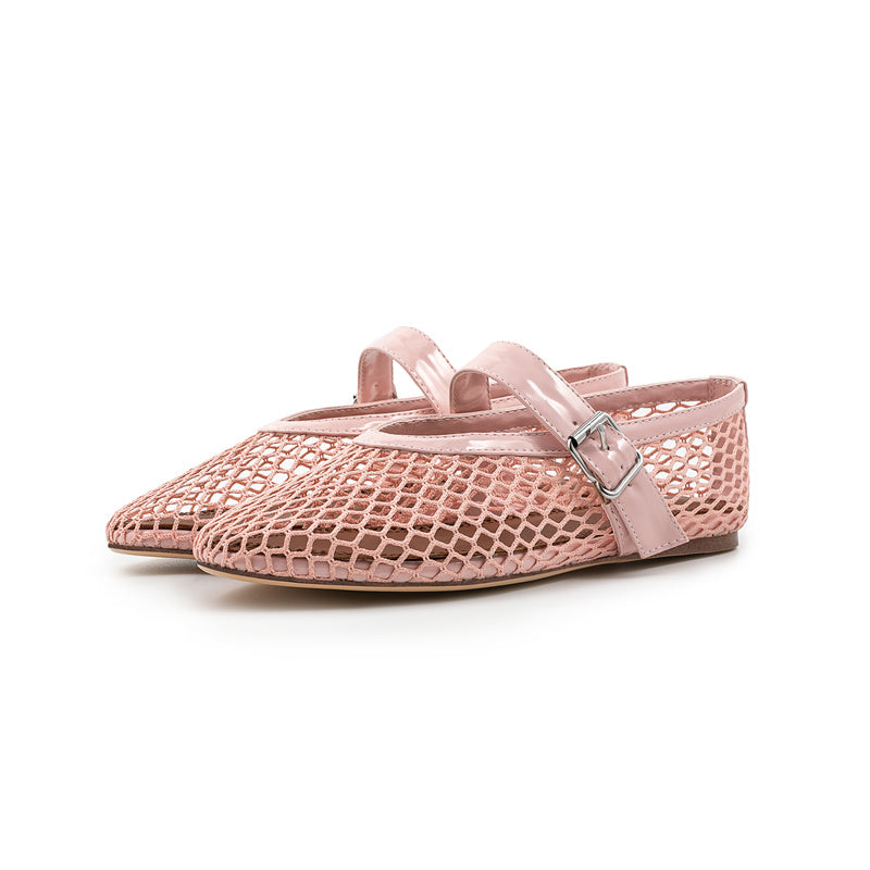 Jessamine - Elegant Diamond Studded Mary Jane Shoes for Women