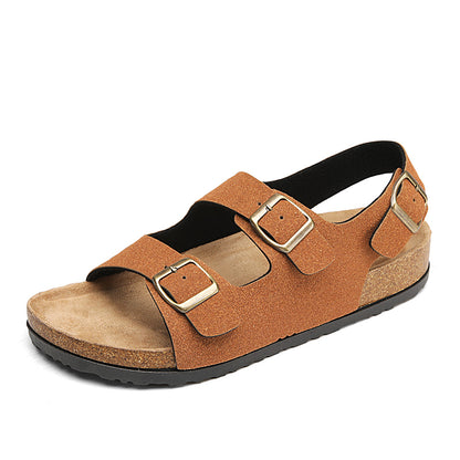 Benedict - Fashionable Double Button Sandals for Men