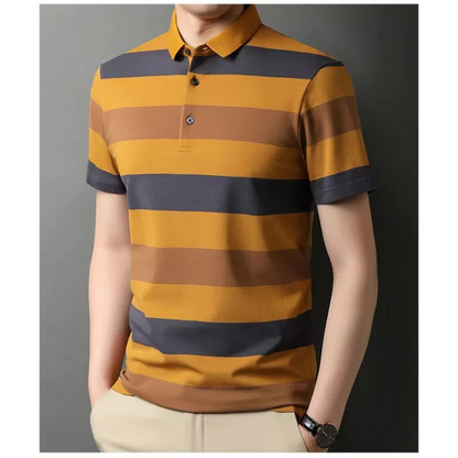 William - Men's Summer Striped Polo Shirt