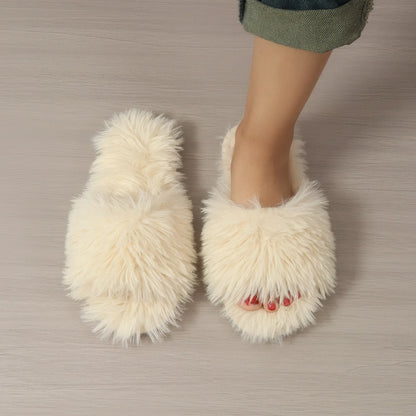 Ella – Autumn and Winter Plush Indoor Slippers for Women