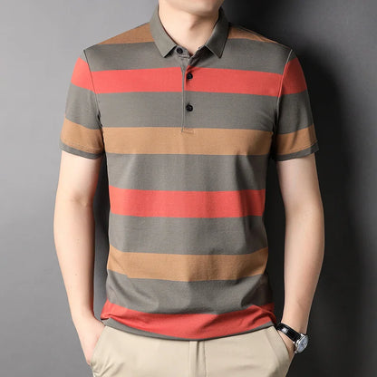 William - Men's Summer Striped Polo Shirt