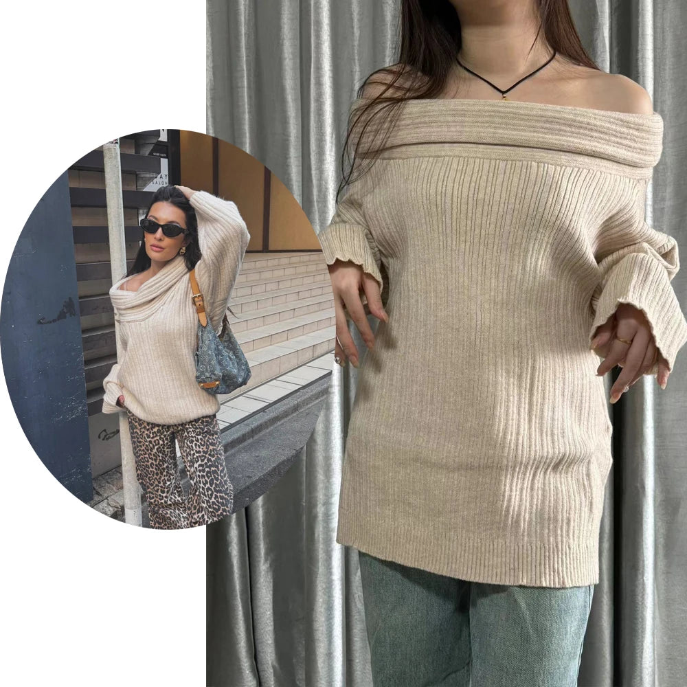 Zephyra - Cozy Oversized Sweater for Women