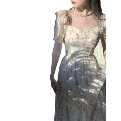 Winifred - Charming Ruffled Long Dress for Women