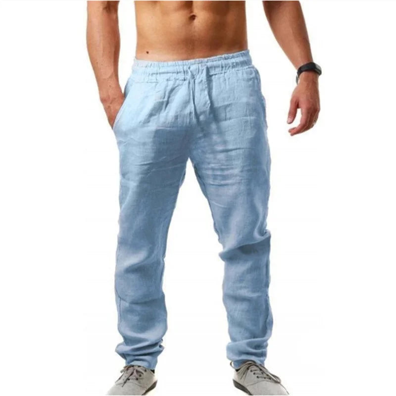 Samuel – Men's Casual Cotton Linen Jogger Pants