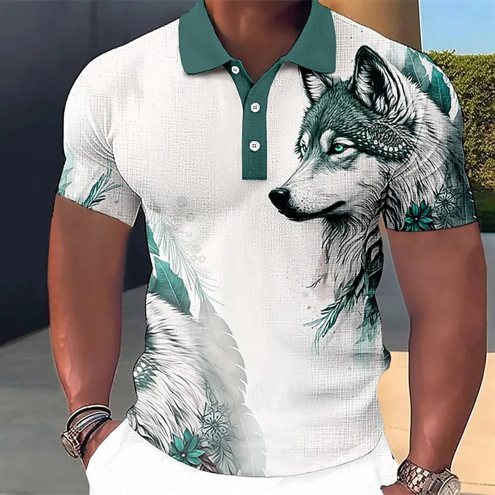 Logan - Men's 3D Print Polo Shirt