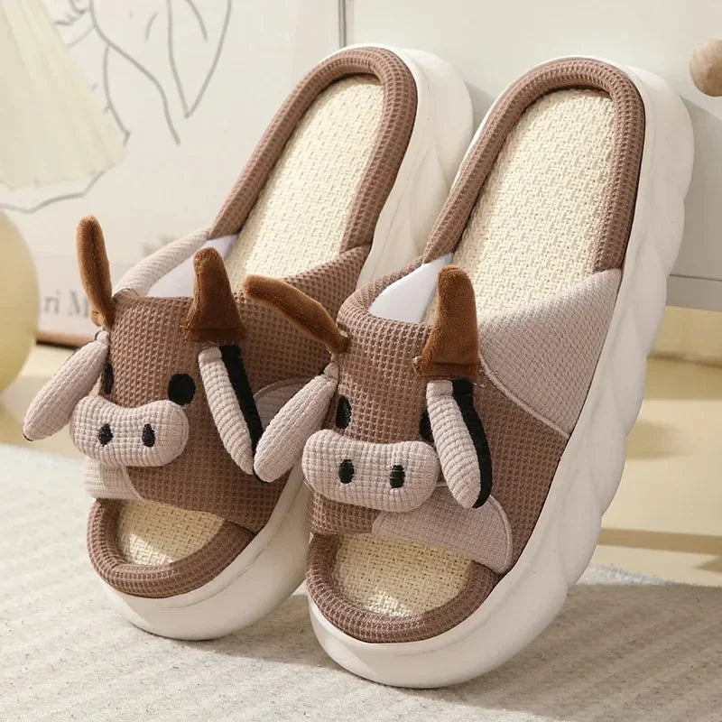 Viviana - Playful Cartoon Home Slippers for Women