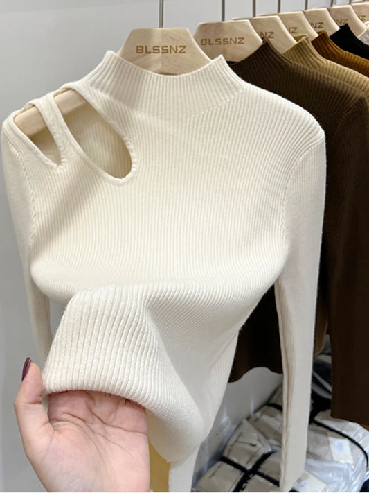 Genevieve - Graceful Knit Sweater for Women