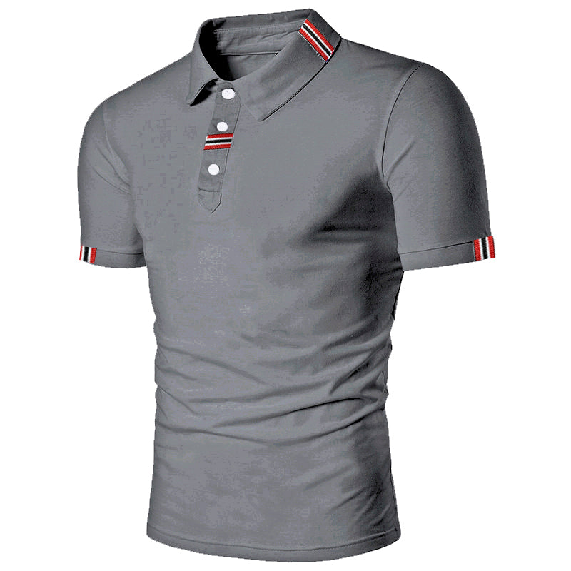 Tristan - Men's Short-Sleeved Fashion Polo Shirt - Casual Essential