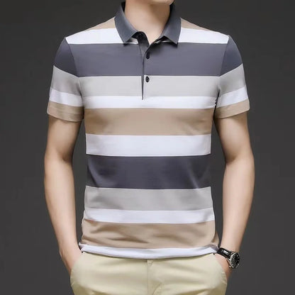 William - Men's Summer Striped Polo Shirt