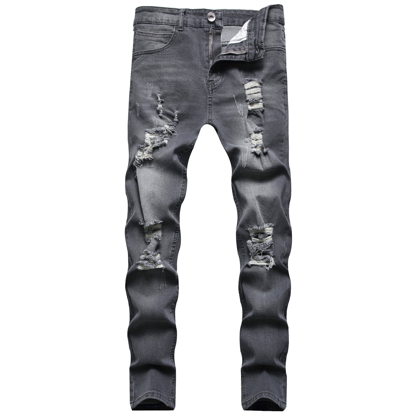 Jacob – Men's Distressed Slim Fit Jeans