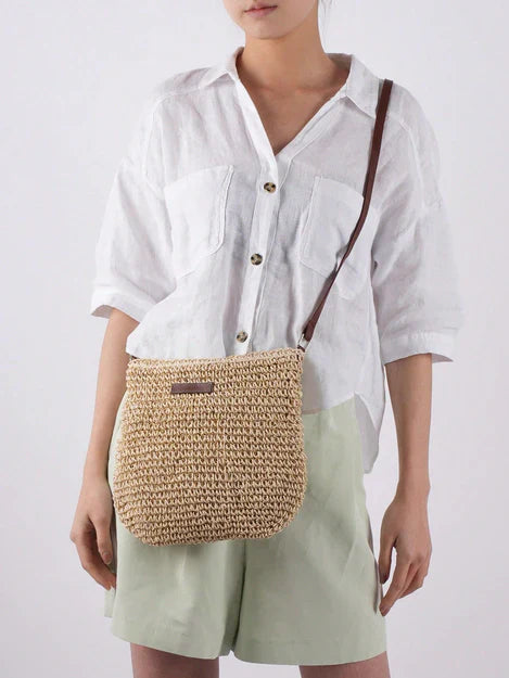 Lorraine - Handwoven Bohemian Shoulder Bag