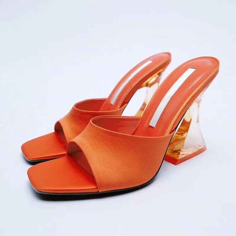 Nerina - Stylish High Heel Slides for Women