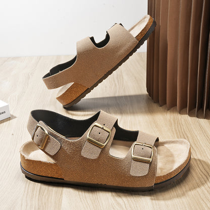 Benedict - Fashionable Double Button Sandals for Men