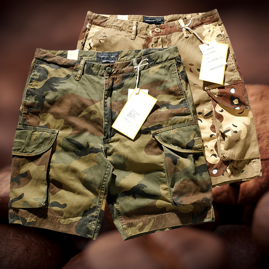 Hunter – Men's Camouflage Retro Workwear Shorts