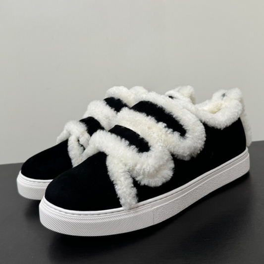 Natalie – Women's Winter Fluffy Platform Sneakers