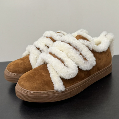 Natalie – Women's Winter Fluffy Platform Sneakers