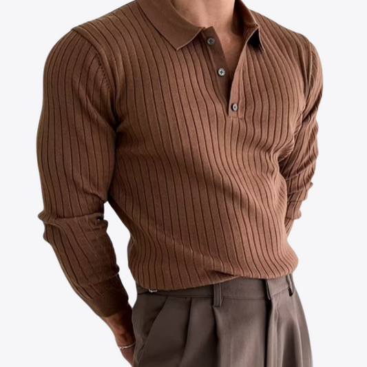 Alistair - Autumn Polo Sweater