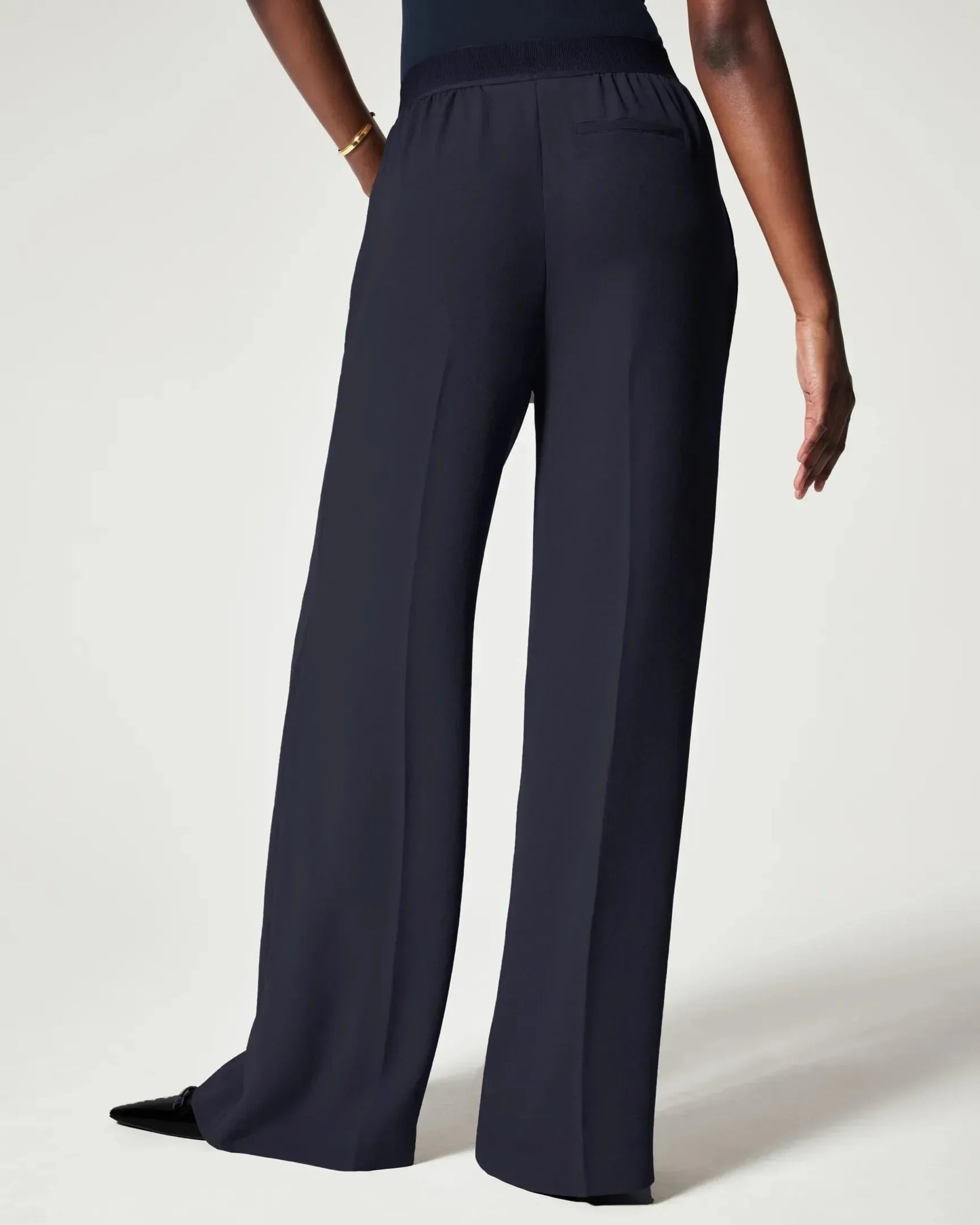 Grace - Wide Leg Pleated Pants