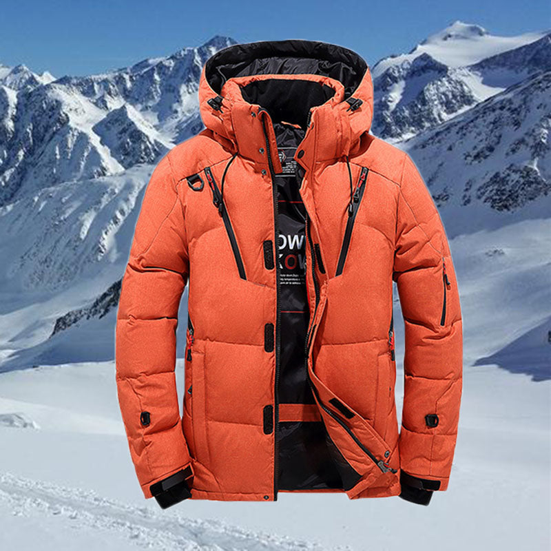 Ryan - Men's Hooded Winter Down Jacket