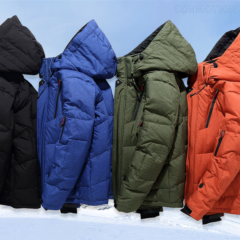 Ryan - Men's Hooded Winter Down Jacket