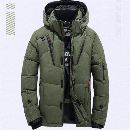 Ryan - Men's Hooded Winter Down Jacket