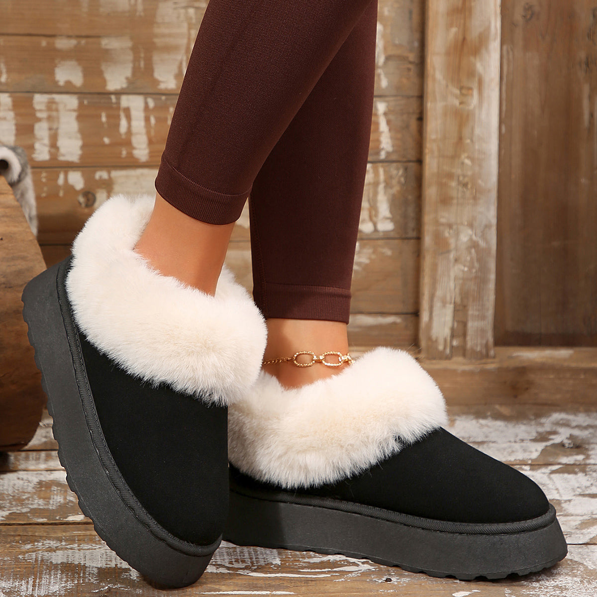 Emily - Women's Winter Fluffy House Shoes