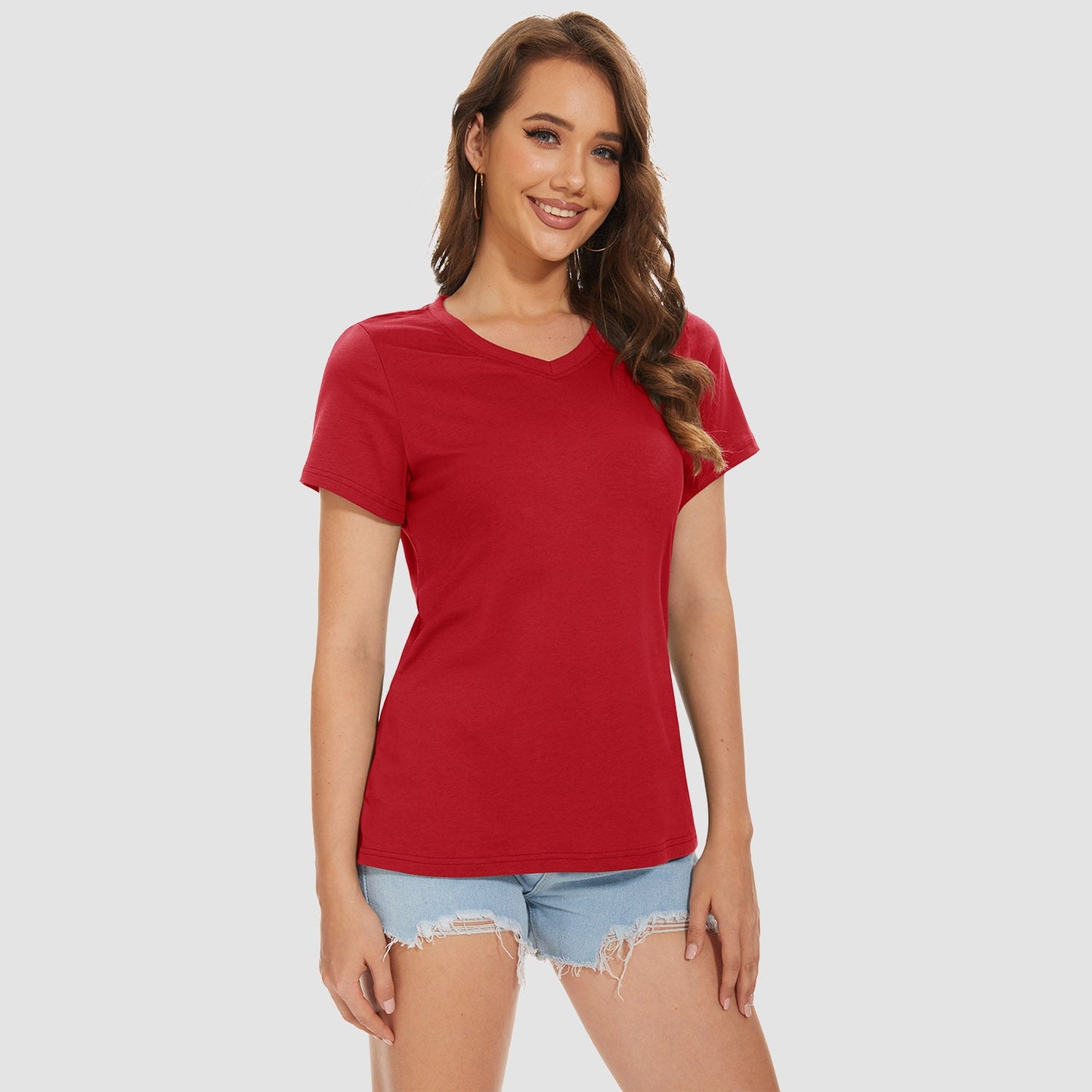 Liora - Women's V-Neck T-Shirt