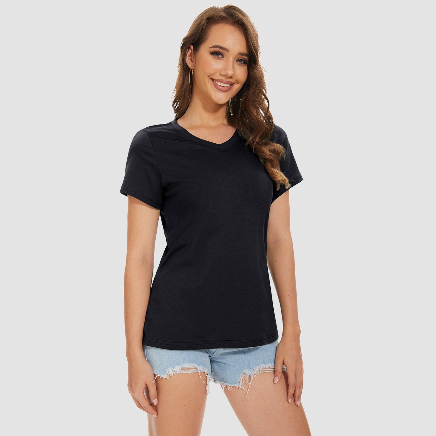 Liora - Women's V-Neck T-Shirt