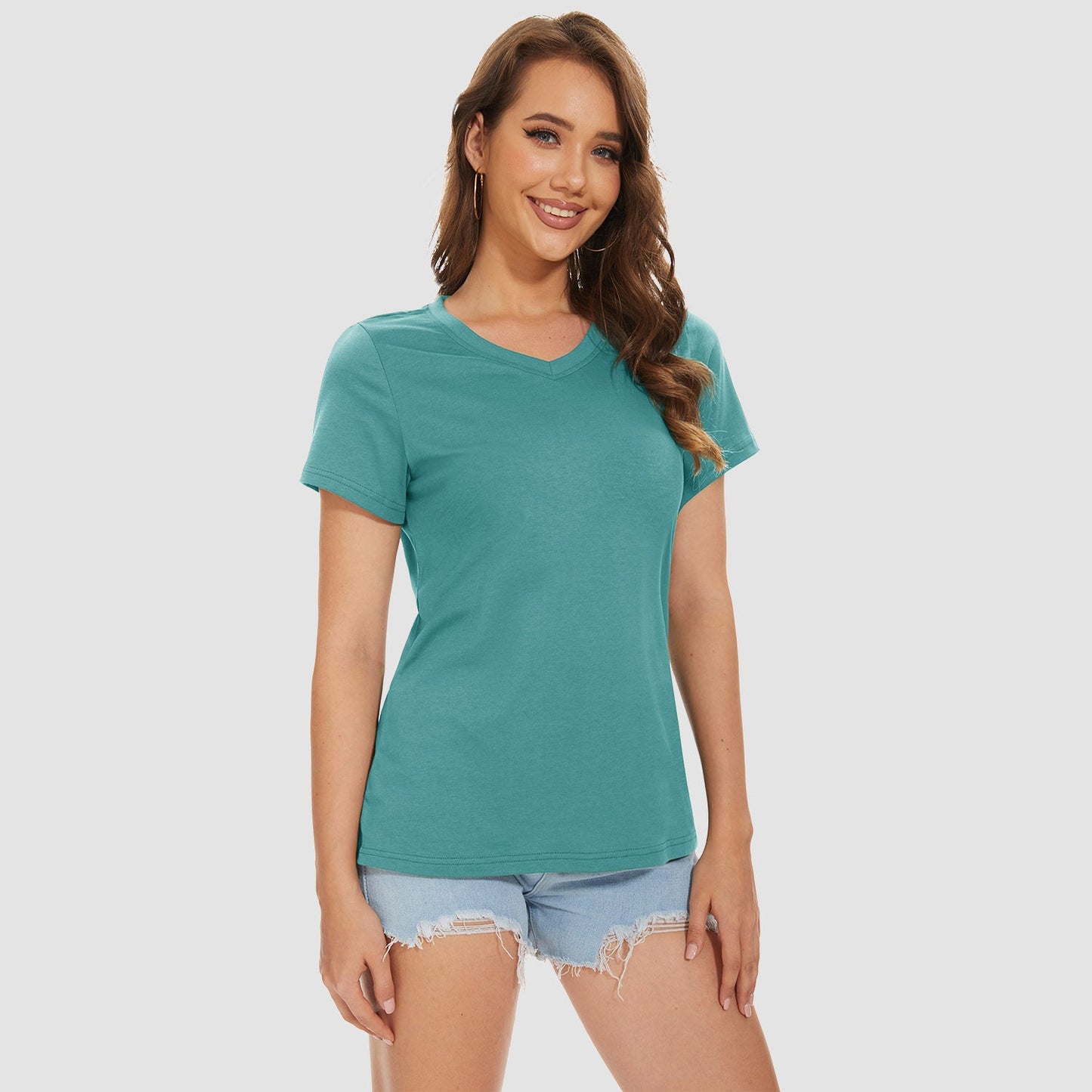 Liora - Women's V-Neck T-Shirt