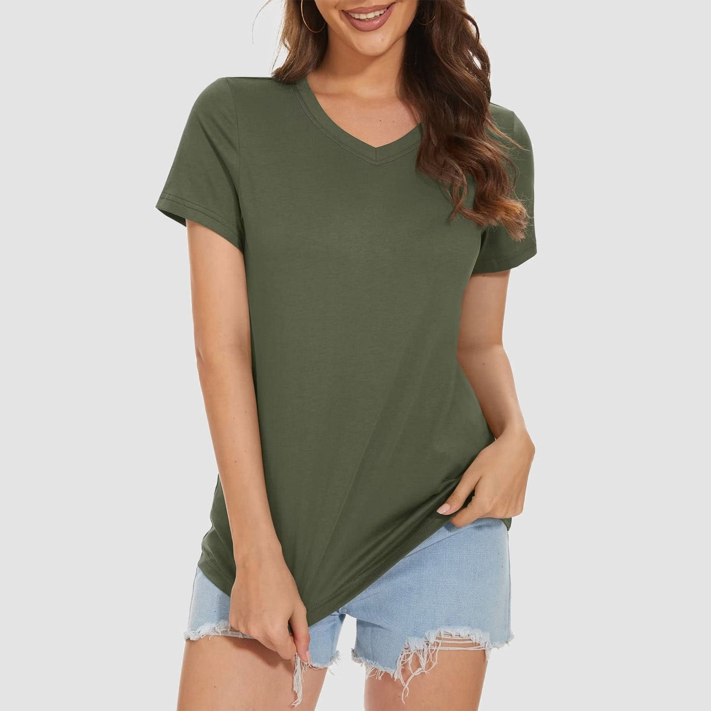 Liora - Women's V-Neck T-Shirt