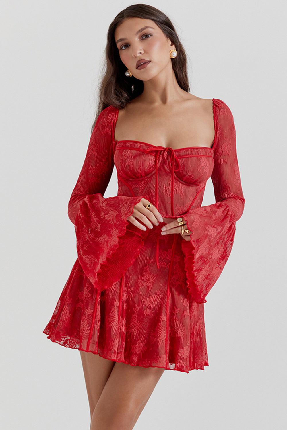 Elysia – Lace Corset Dress