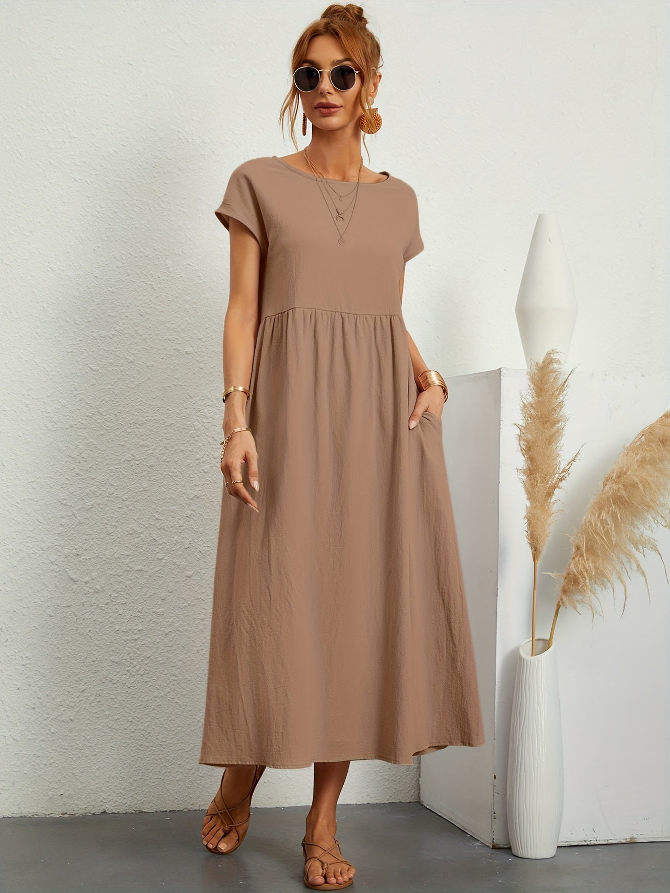 Mira – Casual Summer Dress with Loose Pockets