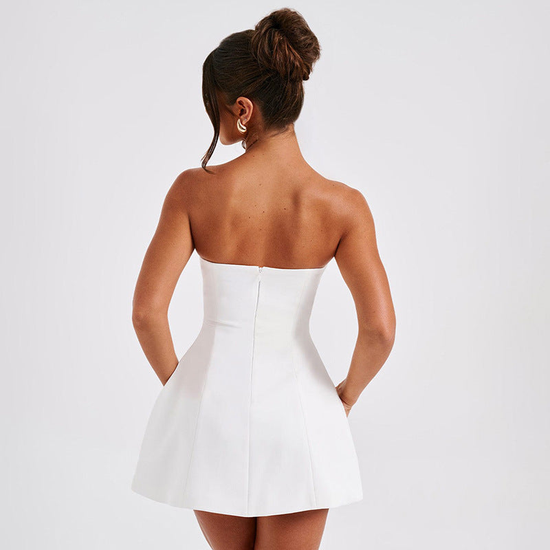 Georgina – Women's Backless Tube Dress